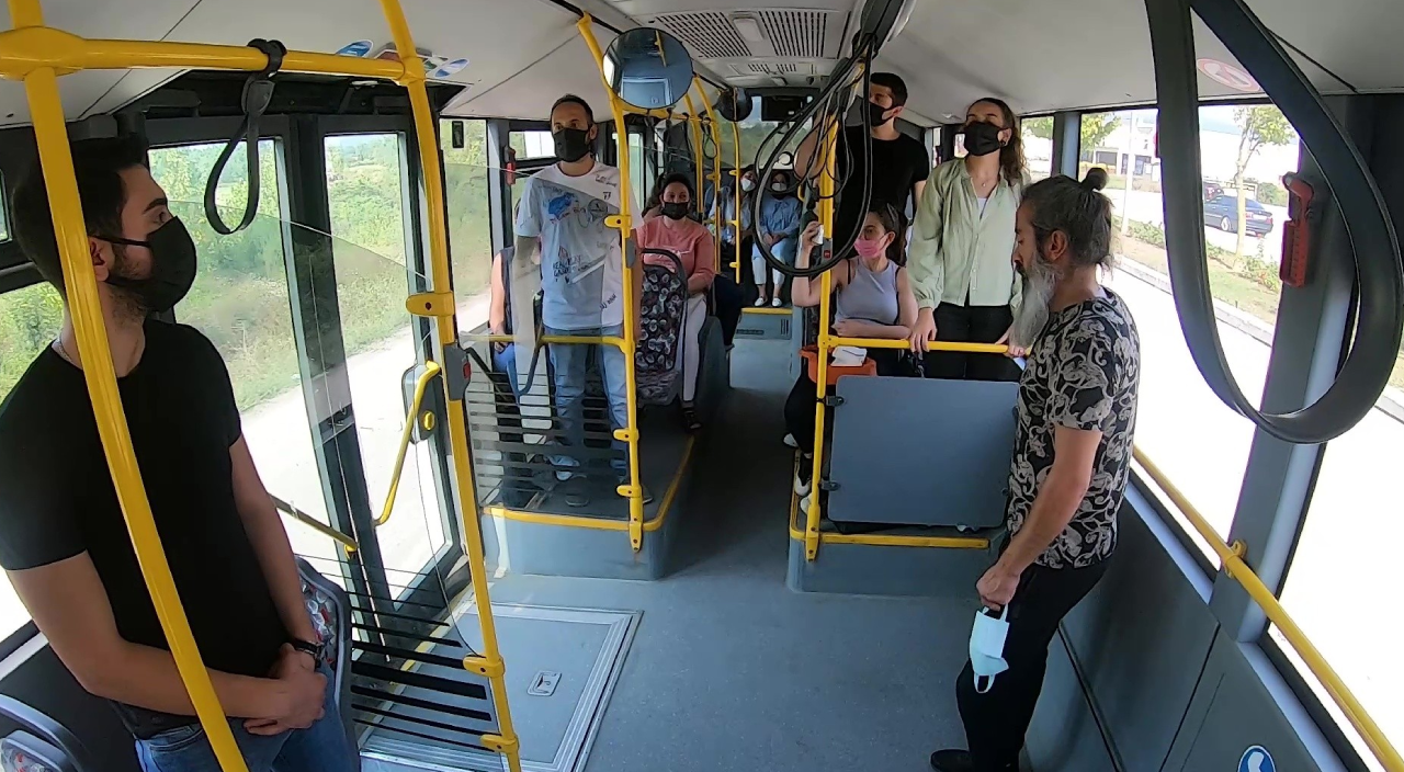 Belediye personellerinden gururlandıran 30 Ağustos etkinliği